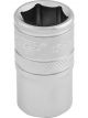 Draper Tools 1/2 Square Drive 6 Point Metric Socket 15mm