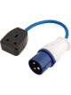 Draper Tools 230V Adaptor Lead 16A Plug To 13A Socket