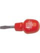 Draper Tools 6mm X 38mm Flared Tip Cabinet Pattern Chubby Screwdriver