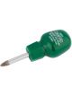 Draper Tools No 2 X 38mm PZ Type Cabinet Pattern Chubby Screwdriver