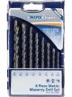 Draper Tools Metric Masonry Drill Set 8 Piece