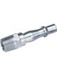 Draper Tools 1/4 Male Thread Pcl Coupling Screw Adaptor Pack Of 5