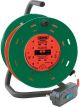 Draper Tools 230V Four Socket Garden Cable Reel With Rcd Adaptor 25M
