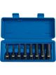 Draper Tools 1/2 Sq. Dr. Impact Hexagonal Socket Bit Set 8 Piece