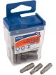 Draper Tools 20 X TX-Star 25mm Long Insert Bits In Plastic Storage Case