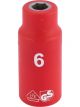 Draper Tools 1/4 Sq. Dr. Fully Insulated VDE Socket 6mm