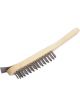 Draper Tools 4 Row Wire Scratch Brush With Scraper 290mm