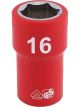 Draper Tools 3/8 Sq. Dr. Fully Insulated VDE Socket 16mm