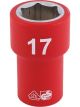 Draper Tools 3/8 Sq. Dr. Fully Insulated VDE Socket 17mm