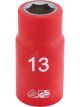 Draper Tools 1/2 Sq. Dr. Fully Insulated VDE Socket 13mm