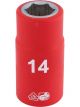 Draper Tools 1/2 Sq. Dr. Fully Insulated VDE Socket 14mm