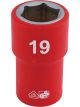 Draper Tools 1/2 Sq. Dr. Fully Insulated VDE Socket 19mm