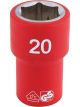 Draper Tools 1/2 Sq. Dr. Fully Insulated VDE Socket 20mm