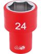 Draper Tools 1/2 Sq. Dr. Fully Insulated VDE Socket 24mm