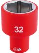 Draper Tools 1/2 Sq. Dr. Fully Insulated VDE Socket 32mm