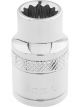 Draper Tools 3/8 Square Drive Hi-Torq 12 Point Socket 9mm