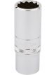 Draper Tools 3/8 Square Drive Hi-Torq 12 Point Deep Socket 17mm