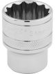 Draper Tools 1/2 Square Drive Hi-Torq 12 Point Socket 24mm