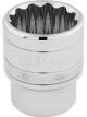 Draper Tools 1/2 Square Drive Hi-Torq 12 Point Socket 26mm