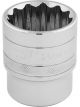 Draper Tools 1/2 Square Drive Hi-Torq 12 Point Socket 28mm