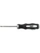 Draper Tools Pound Thru Cross Slot No:1 X 75mm Soft Grip Screwdriver