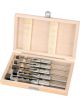 Draper Tools Hollow Square Mortice Chisel And Bit Set 5 Piece