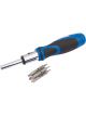 Draper Tools Ratchet Screwdriver And Bit Set 13 Piece