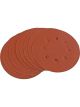 Draper Tools Ten 125mm 400 Grit Hook And Loop Sanding Discs
