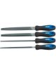 Draper Tools 200mm Soft Grip Engineers File Set 4 Piece