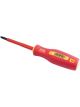 Draper Tools No: 1 X 80mm Fully Insulated Soft Grip PZ Type Screwdriver.
