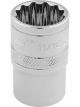 Draper Tools 3/8 Square Drive Hi-Torq 12 Point Socket 11/16