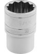 Draper Tools 3/8 Square Drive Hi-Torq 12 Point Socket 3/4