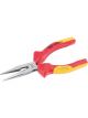 Draper Tools 160mm Ergo Plus Insulated VDE Slimline Long Nose Pliers