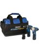 Draper Tools 10.8V Dr/Drtw/Pack +3 Batteries/Bag Storm Force Interchange