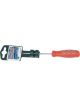 Draper Tools 3.2mm X 75mm Plain Slot Parallel Tip Mechanics Screwdriver