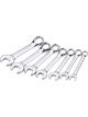 Draper Tools Hi-Torq Metric Stubby Combination Spanner Set 7 Piece
