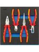 Draper Tools VDE Approved Insulated Plier Set In 1/2 Drawer Eva 4Pcs