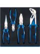 Draper Tools Pliers Set In 1/2 Drawer Eva Insert Tray 4 Piece