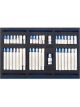 Draper Tools Screwdriver Insert Bit Set 1/4 Drawer Eva Insert Tray 40Pcs