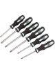 Draper Tools Pound Thru Soft Grip Screwdriver Set 6 Piece