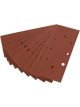 Draper Tools Ten 232X92mm 120 Grit Alloy Sanding Sheets For 63128 Sander