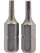 Draper Tools 2.5mm 1/4 Hex. Hexagonal Insert Bit 25mm Long X 2