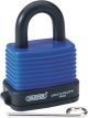 Draper Tools 42mm Resettable 3 Number Laminated Steel Padlock And Bumper