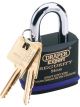 Draper Tools 61mm Padlock & 2 Keys Super Tough Molybdenum Steel Shackle