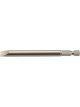 Draper Tools 8mm 1/4 Hex. Plain Slot Insert Bit 100mm Long X 1