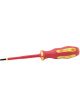 Draper Tools Ergo Plus VDE 4.0mm X 100mm Plain Slot Screwdriver