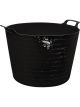 Draper Tools Multi Purpose Flexible Bucket - Black 60L