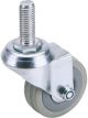 Draper Tools 75mm Dia. Swivel Bolt Fixing Rubber Castor - S.W.L 70Kg