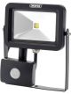 Draper Tools 700 Lumen Cob LED Slim Wall Mounted Flood Lights Pir Sensor