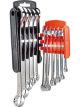 Draper Tools Hi-Torq Metric Combination Spanner Set 11 Piece